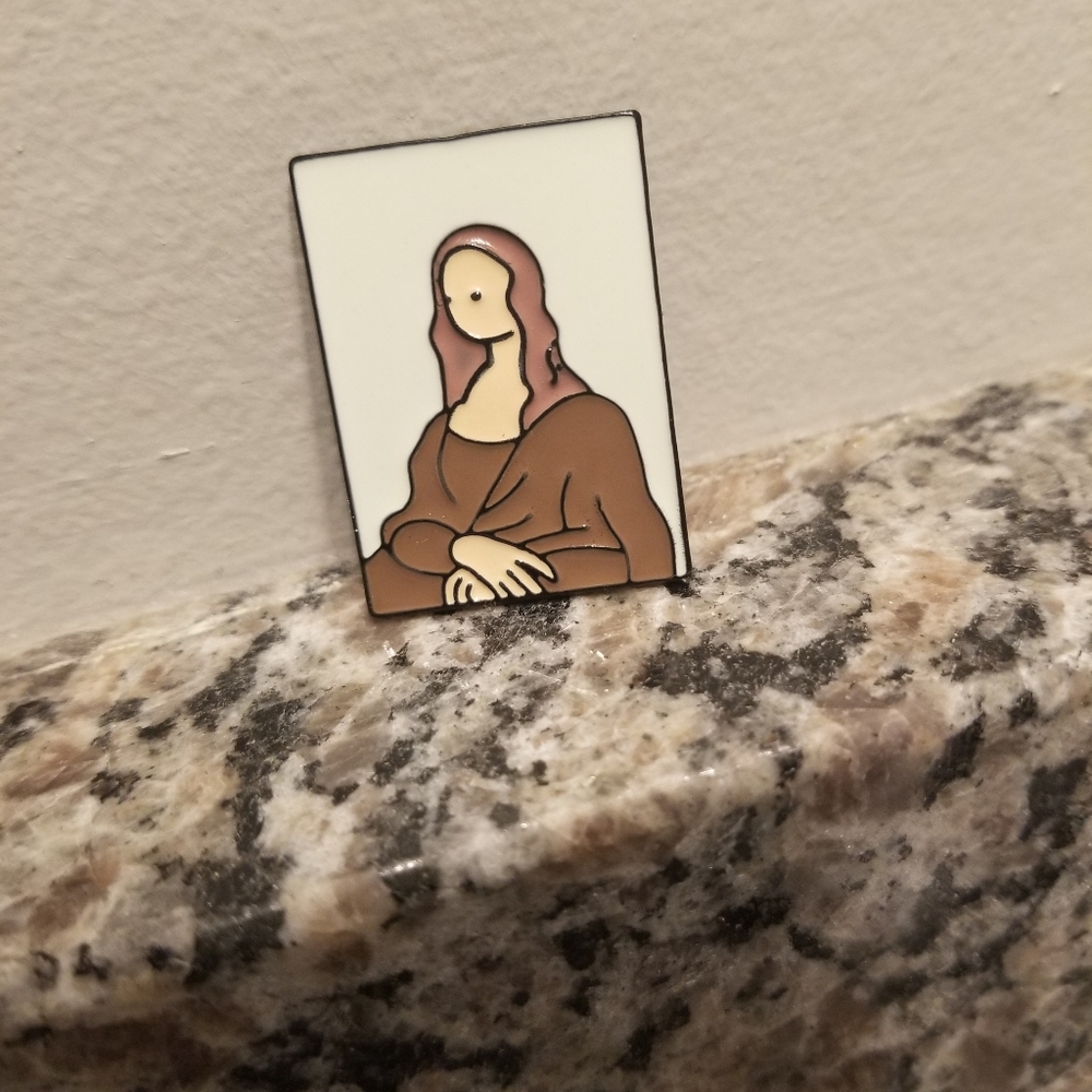Van Gogh Mona Lisa Pin Bundle, 2-pk - Picture 2 of 3